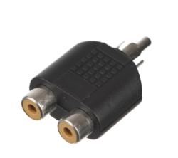 Audio Y-Adapter Cinch, Cin