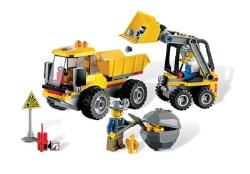 LEGO City Bagger mit Kippl LEGO City Bagger mit Kippl