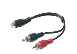 Audiokabel 1 x Cinchkupplu Audiokabel 1 x Cinchkupplu