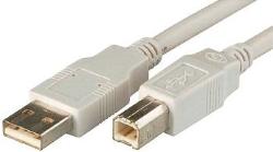 USB2.0 Kabel 7.5m A-B grau