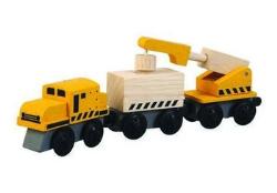 Plantoys City Cran Train, 
