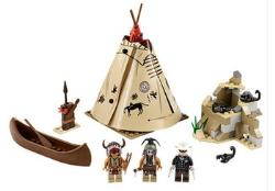LEGO Lone Ranger - Tipi Ze LEGO Lone Ranger - Tipi Ze