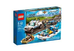 LEGO City Polizei-Boot-Tra LEGO City Polizei-Boot-Tra
