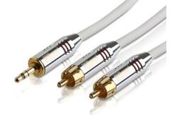 3.5 mm stereo Stecker > 2 3.5 mm stereo Stecker > 2