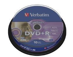 Verbatim DVD+R Medien 4.7G