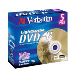 Verbatim DVD-R LightScribe Verbatim DVD-R LightScribe