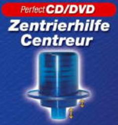 Zentrierhilfe für CD/DVD Zentrierhilfe für CD/DVD